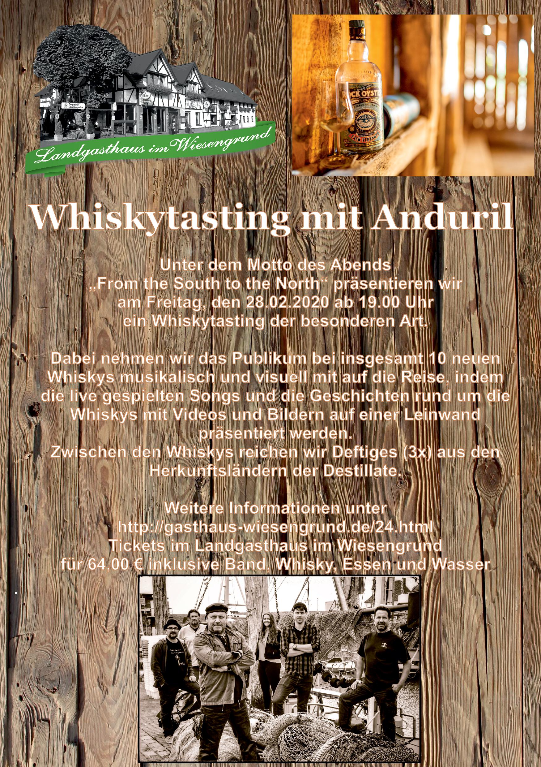 Whiskytasting Anduril